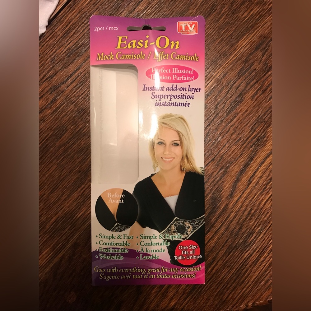 3/$20 Clip on mock camisole